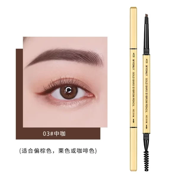 MY ONLY Gold Bar Double Head Eyebrow Pencil in 5 Colors
CUSTOMER RATED 4.7 OUT OF 5 STARS - Image 5