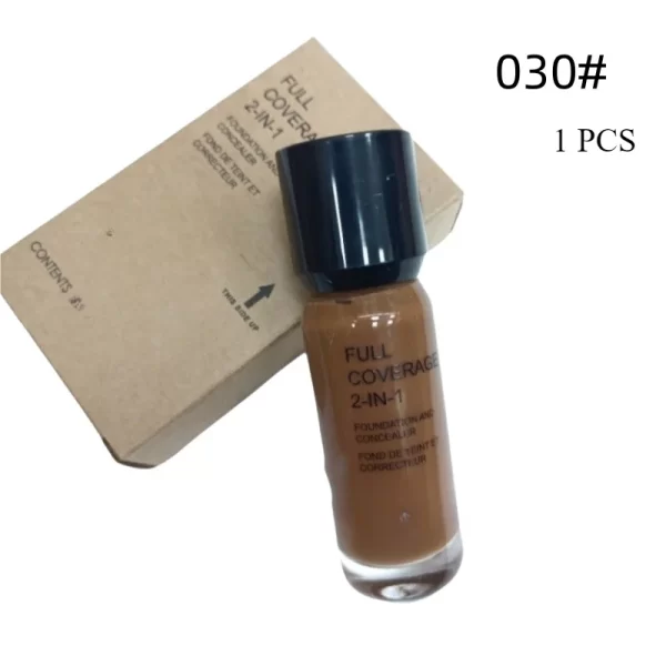 2-in-1 Foundation & Concealer – Radiant Coverage for Deeper Skin Tones - Image 7