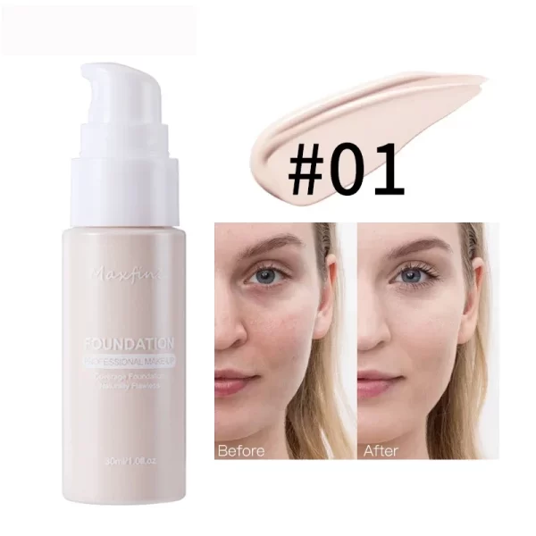 Professional Waterproof Long-Wear Liquid Foundation - Image 11