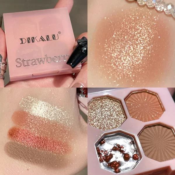 DIKALU HELLO STYLE Matte & Shimmer Eyeshadow Palettes - Image 5