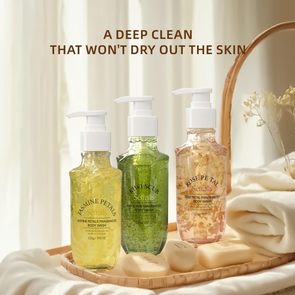 Séfralls Petal Fragrance Body Wash Set - Image 3