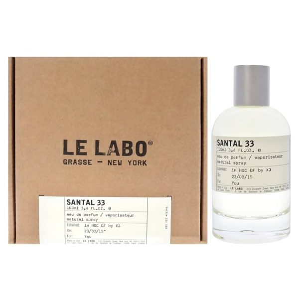 Le Labo Santal 33 Eau De Parfum 3.4 oz 100ml For Unisex - Image 3