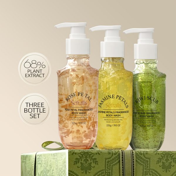 Séfralls Petal Fragrance Body Wash Set - Image 6