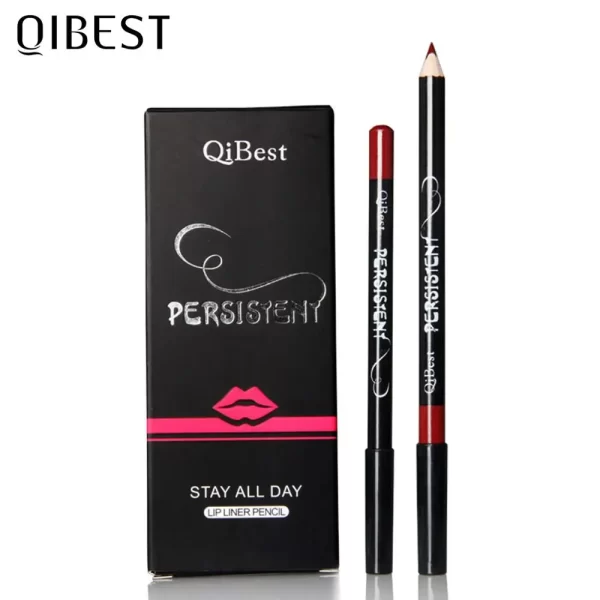 QIBEST Lipliner Set
 (12-Piece Waterproof Collection) - Image 3