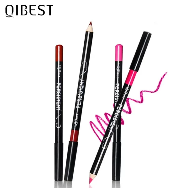 QIBEST Lipliner Set
 (12-Piece Waterproof Collection) - Image 5