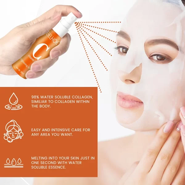 Hyaluronic Acid, Vitamin C, and Collagen Infusing Concentrate Mask - Image 3