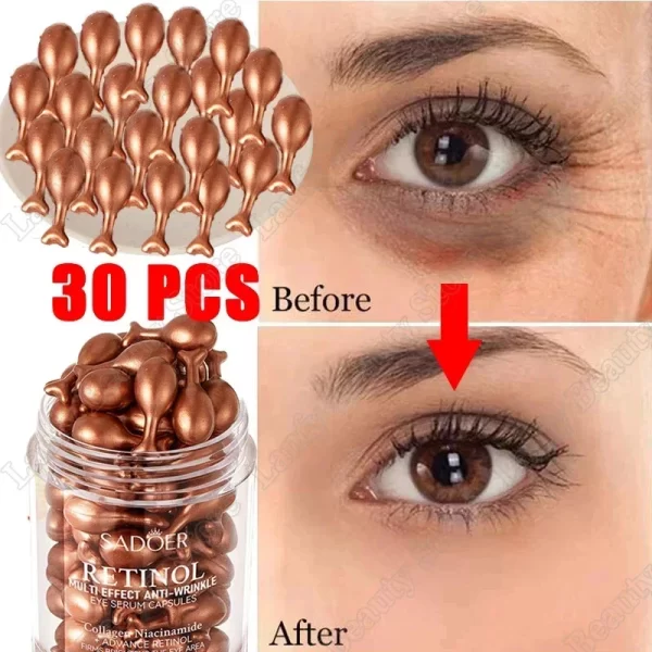 Eye Night Serum Capsules – Moisturizing VC - Image 3