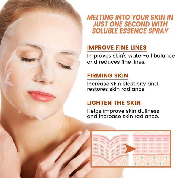 Hyaluronic Acid, Vitamin C, and Collagen Infusing Concentrate Mask - Image 4