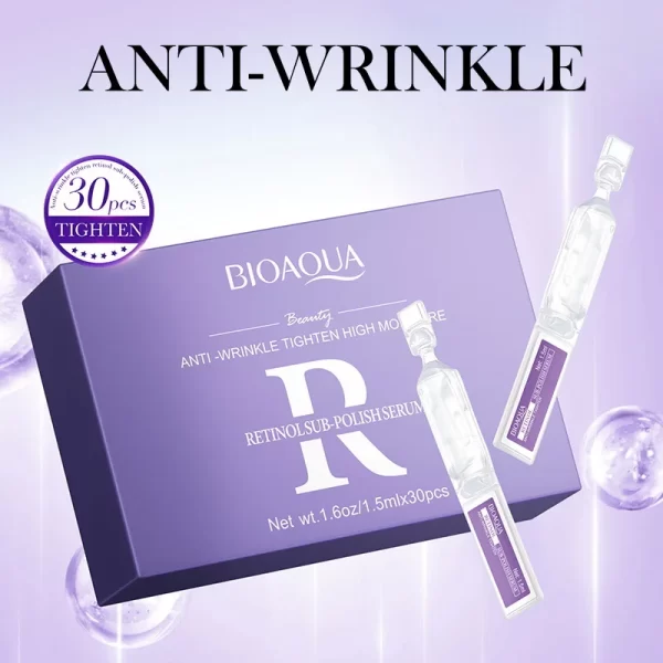 The BIOAQUA Hyaluronic Acid, Vitamin C, and Retinol Ampoules 30-Piece Set - Image 2