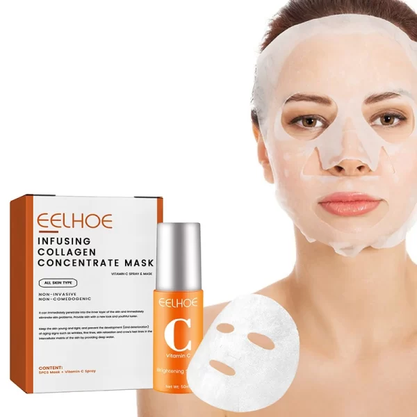 Hyaluronic Acid, Vitamin C, and Collagen Infusing Concentrate Mask - Image 2