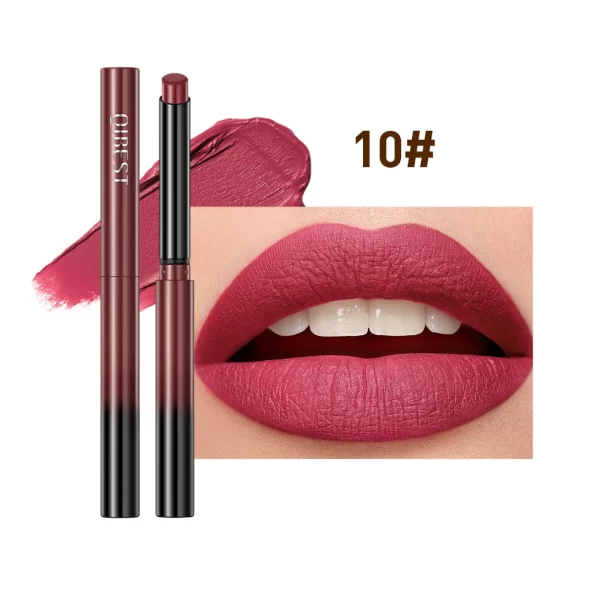 QIBEST New Velvet Matte Lipliner/Lipstick
10 Colors - Image 7