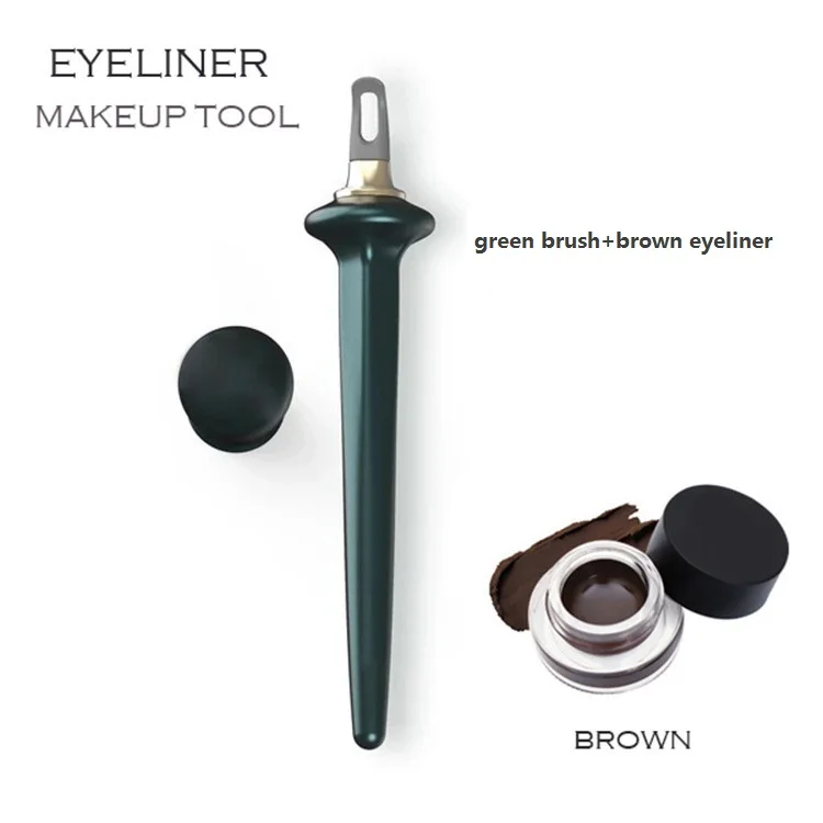 1 green N brown
