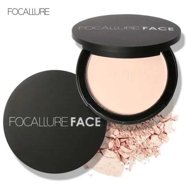 FOCALLURE Mineral-Based Powder Foundation – 3 Shades - Image 2