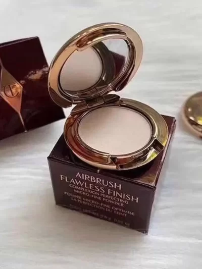 Airbrush-Effect Finishing Powder – Mini Compact