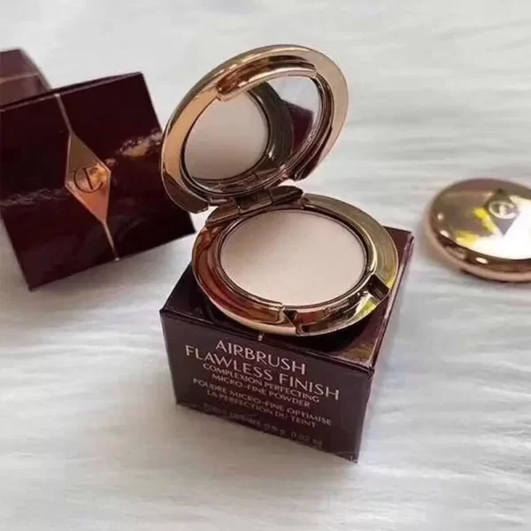 Airbrush-Effect Finishing Powder – Mini Compact