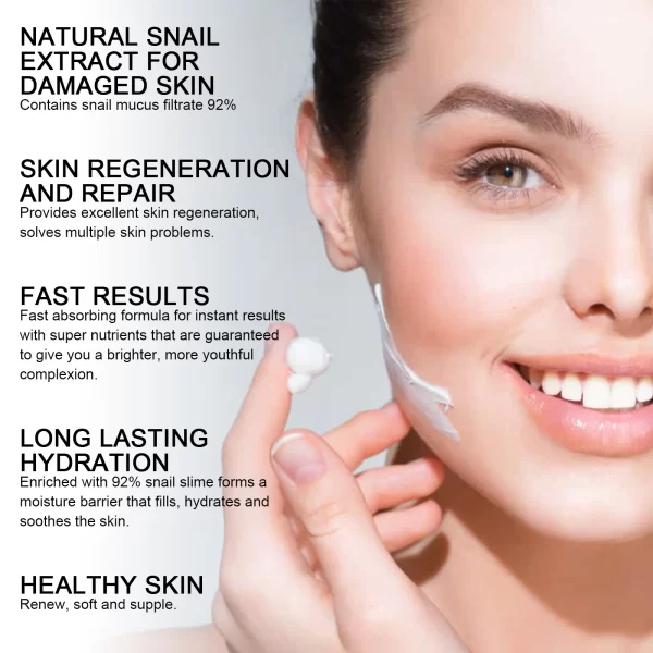 K-Beauty Snail Essence Moisturizer - Image 3