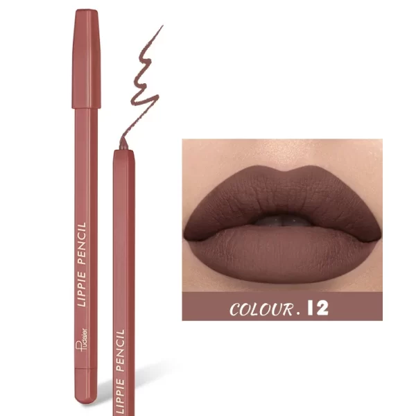PUDAIER Lippie Lip Liner – Creamy Matte Formula  Available in 12 Shades - Image 9