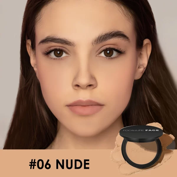 FOCALLURE Mineral-Based Powder Foundation – 7 Shades - Image 8