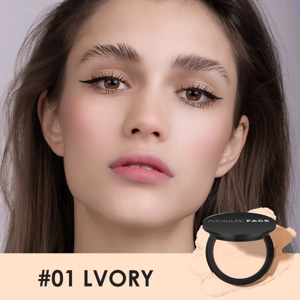 FOCALLURE Mineral-Based Powder Foundation – 7 Shades - Image 7