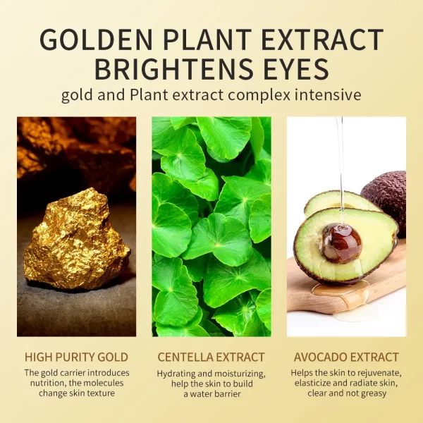 Avocado Golden Collagen Eye Mask - Image 3