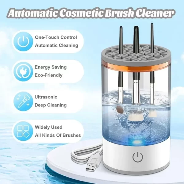 USB Electric Makeup Brush Cleaner - Image 6