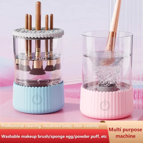 USB Electric Makeup Brush Cleaner - Image 4