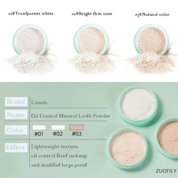 Pure Mineral Powder -3 Shades - Image 4