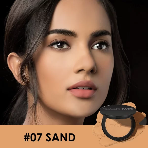 FOCALLURE Mineral-Based Powder Foundation – 7 Shades - Image 6
