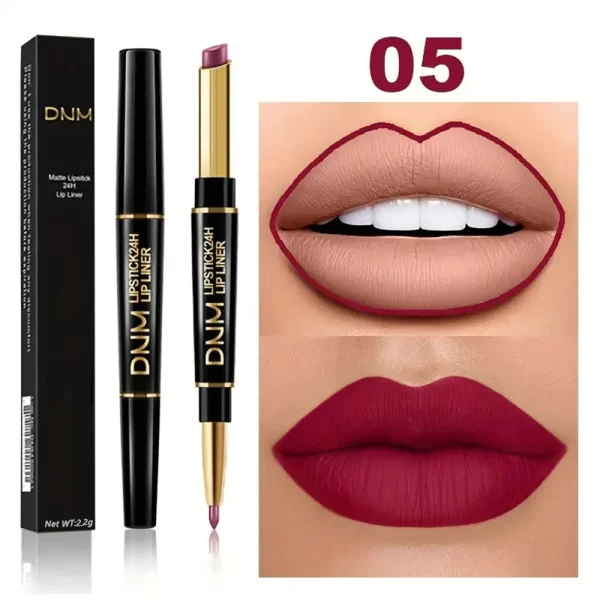 DNM Double-Ended Lipliner & Lipstick – 12 Shades - Image 17