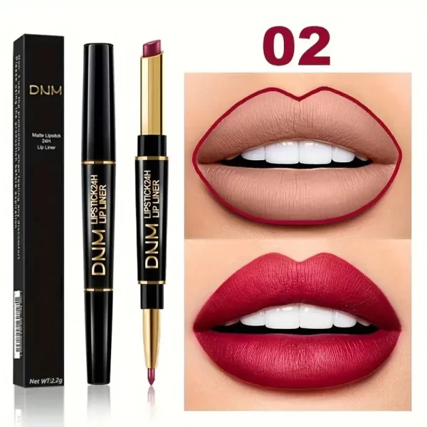 DNM Double-Ended Lipliner & Lipstick – 12 Shades - Image 16