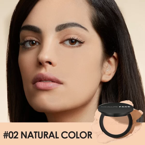 FOCALLURE Mineral-Based Powder Foundation – 7 Shades - Image 11