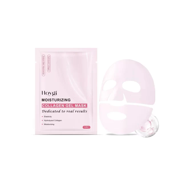 Pink Collagen Gel Salmon Facial Mask