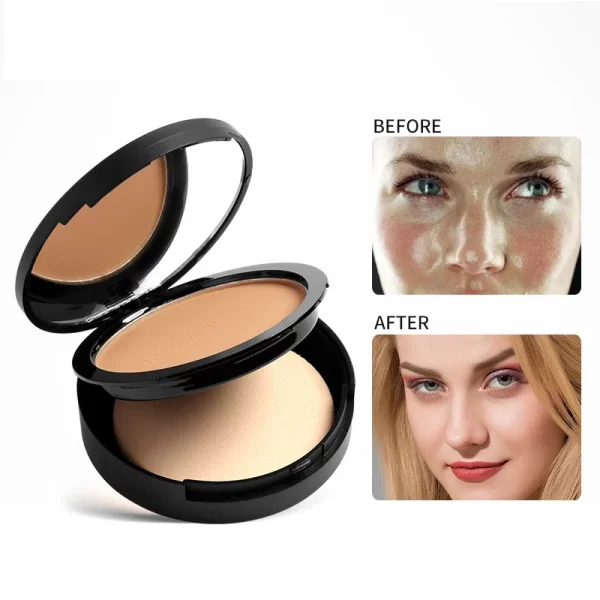 FOCALLURE Mineral-Based Powder Foundation – 3 Shades - Image 4