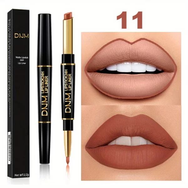 DNM Double-Ended Lipliner & Lipstick – 12 Shades - Image 9