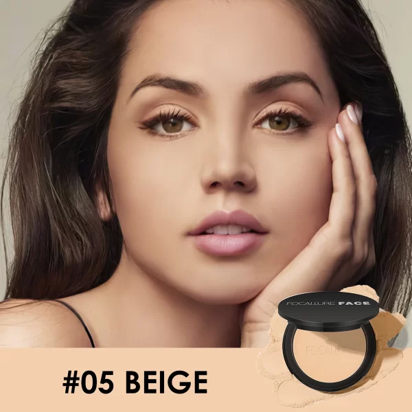 FOCALLURE Mineral-Based Powder Foundation – 7 Shades - Image 9