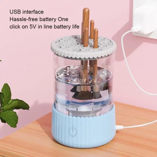 USB Electric Makeup Brush Cleaner - Image 10
