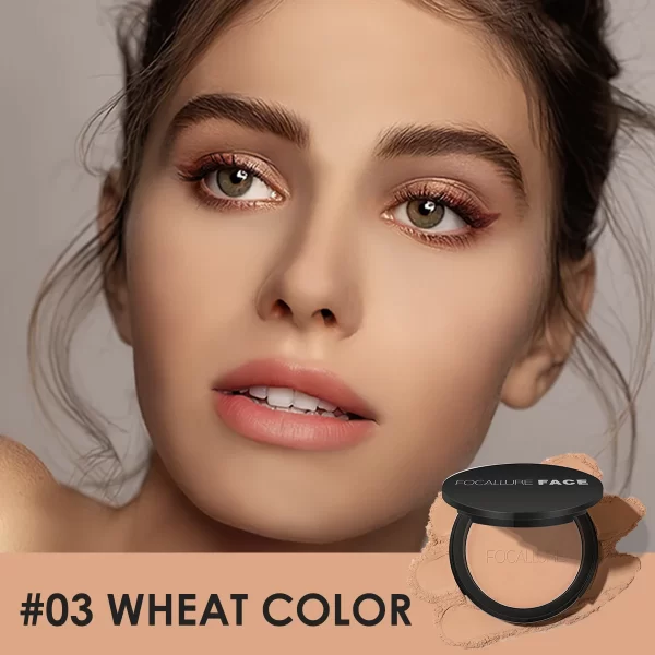 FOCALLURE Mineral-Based Powder Foundation – 7 Shades - Image 10