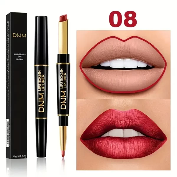 DNM Double-Ended Lipliner & Lipstick – 12 Shades - Image 7