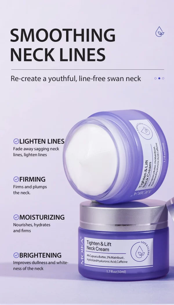 MOIKA Tighten & Lift Neck Cream w/ Applicator - Image 7