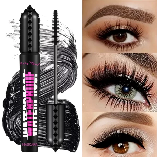 K-Beauty Waterproof Mascara – 4D Length & Volume - Image 2