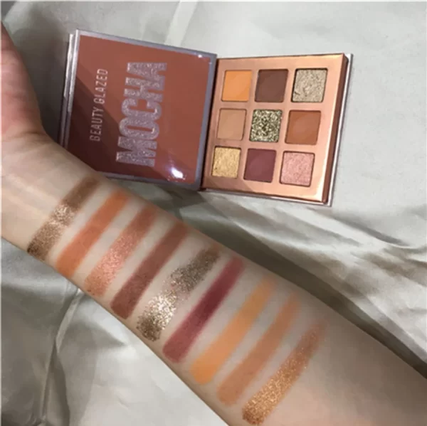 Beauty Glazed 9-Color Eyeshadow Palettes - Image 3