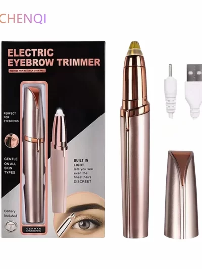 2-in-1 Painless Eyebrows Trimmer