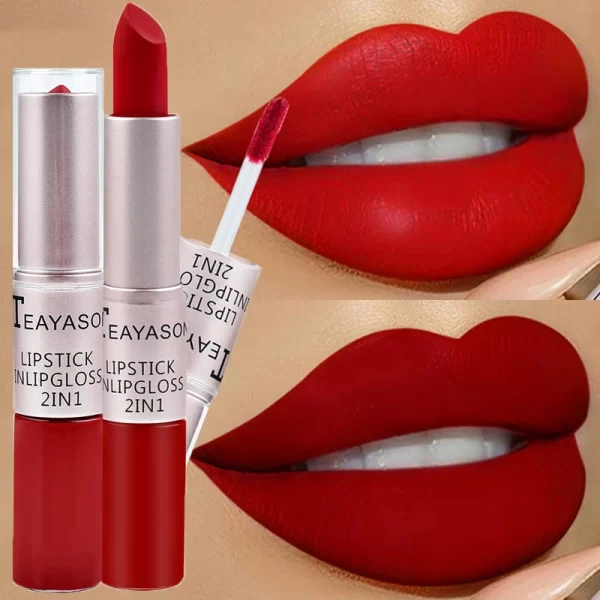 2-in-1 Lipstick/Gloss Set - 12 Shades - Image 2