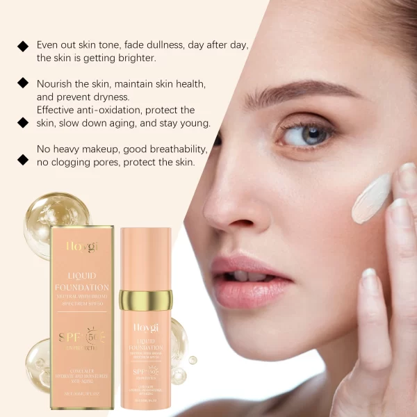 Hoygi Color-Changing Foundation
K-Beauty - Image 3