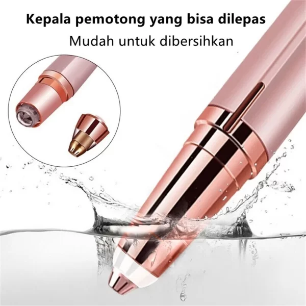 2-in-1 Painless Eyebrows Trimmer - Image 4