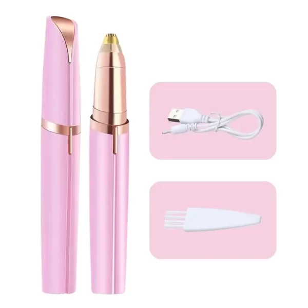 2-in-1 Painless Eyebrows Trimmer - Image 11