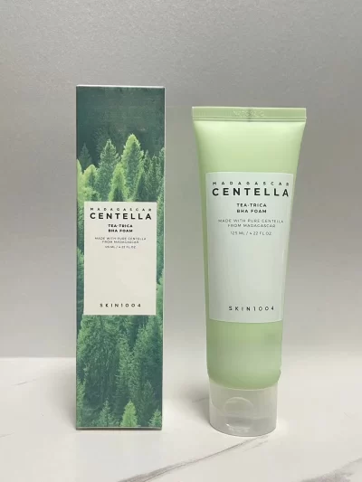 K-Beauty Madagascar Centella Tea-Trica BHA Foam Cleanser