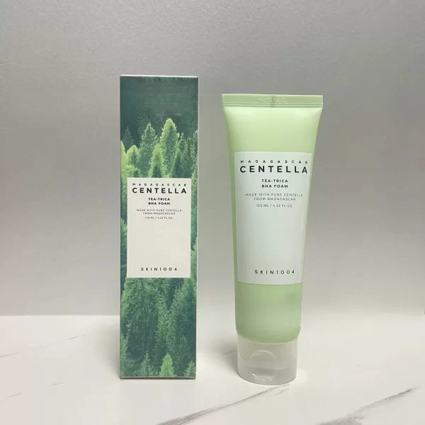 K-Beauty Madagascar Centella Tea-Trica BHA Foam Cleanser