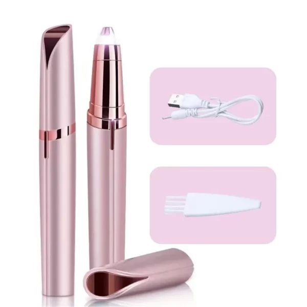 2-in-1 Painless Eyebrows Trimmer - Image 9