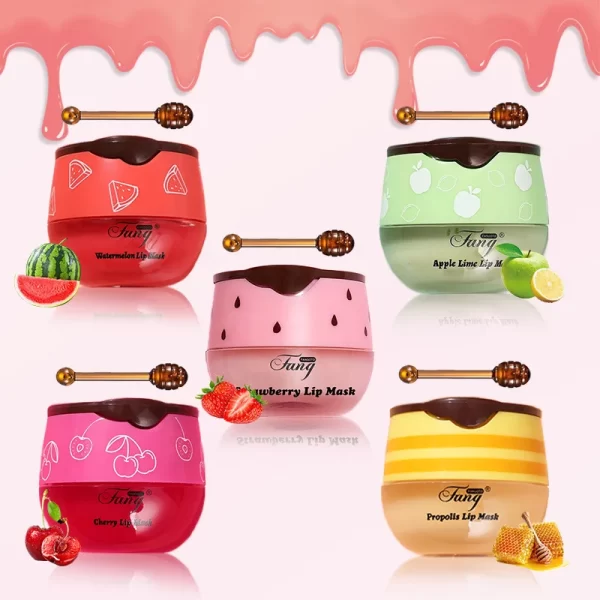 Honeybee Collagen Lip Mask (Additional Flavors Available) - Image 3